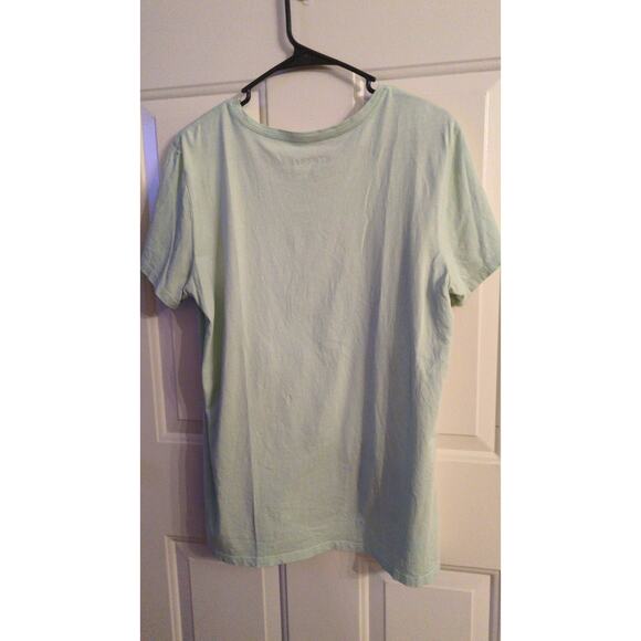 Life Is Good Womens Crusher Lite Green/blue Dog Walking Tshirt, Beachy, Birds LG - Picture 5 of 8